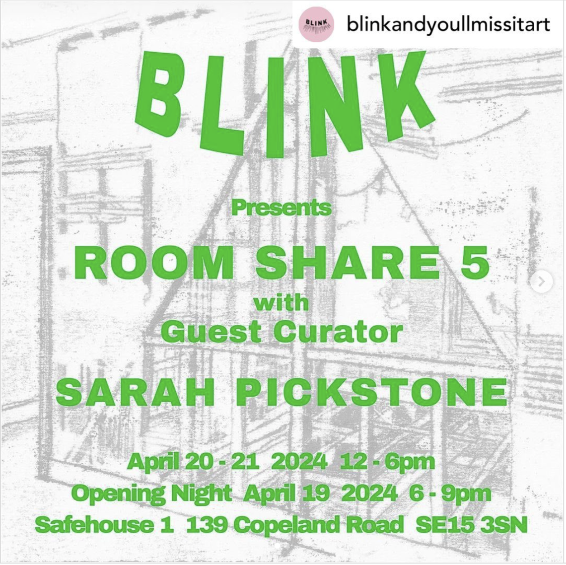 Blink Room Share 5 Invitation