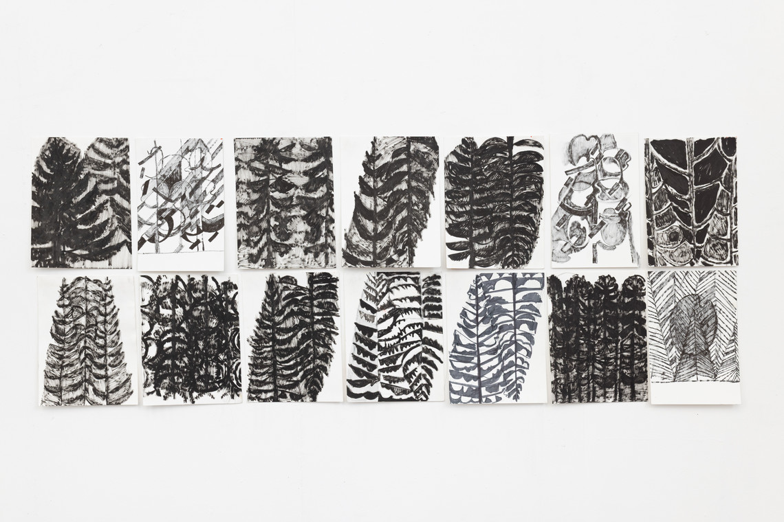 drawings, felt tip on paper 2025