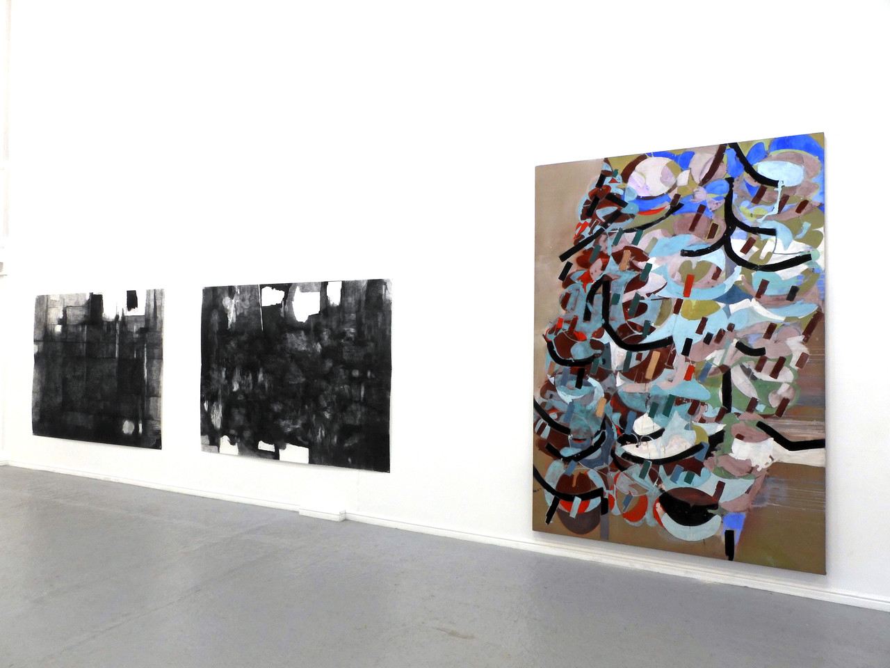 East Wall, A Plan for Living Thames-side Gallery, Woolwich, London 2025