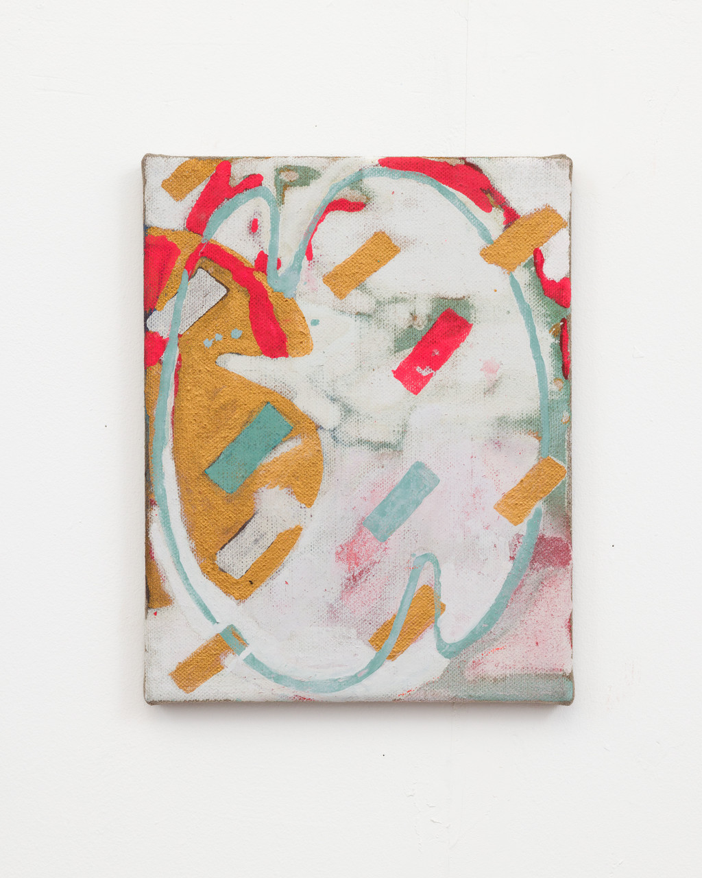 Kernel d, 2025 distemper on linen